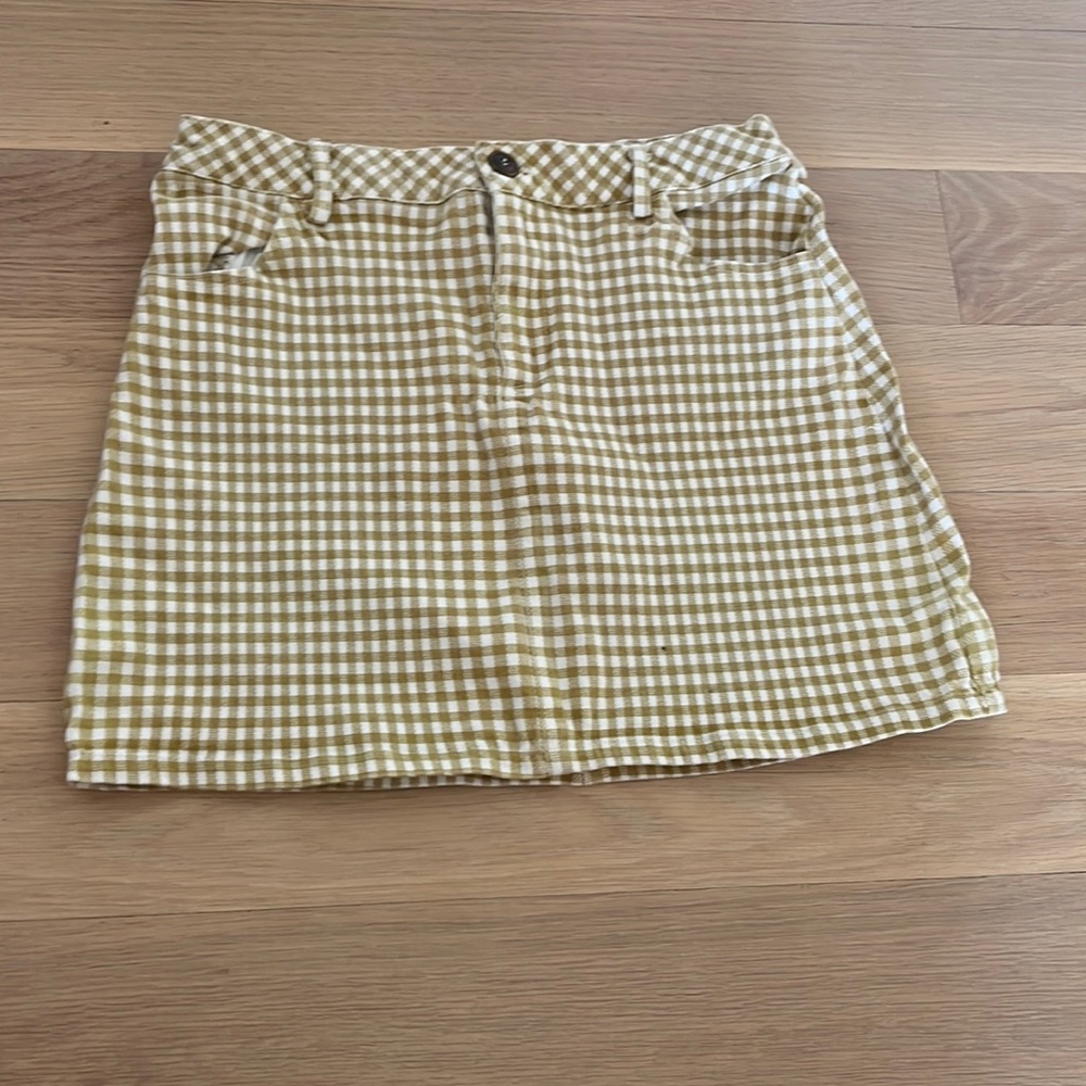 Kendall and Kylie Plaid Skirt